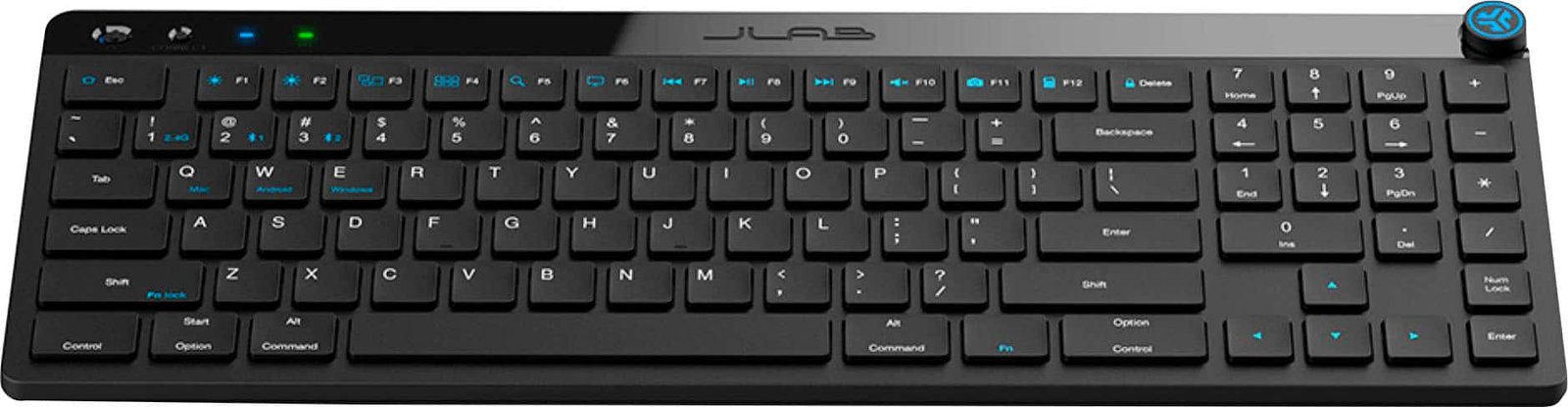 JLab - JBuds Wireless Keyboard - Black - Image 2