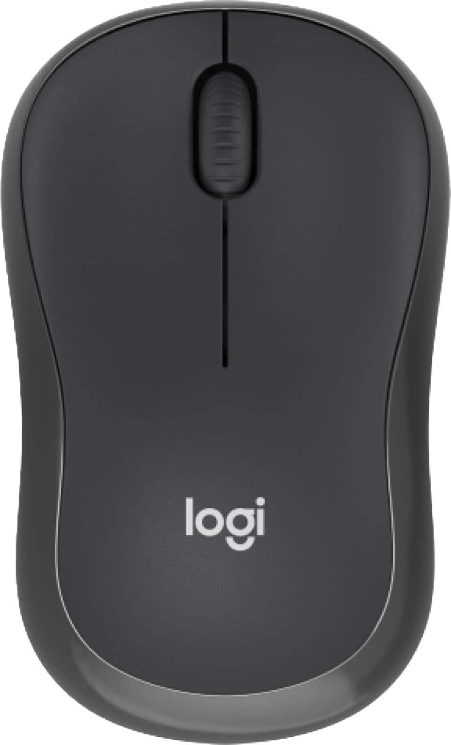 Logitech - M240 Silent Wireless Bluetooth Optical Ambidextrous Mouse - Wireless - Graphite